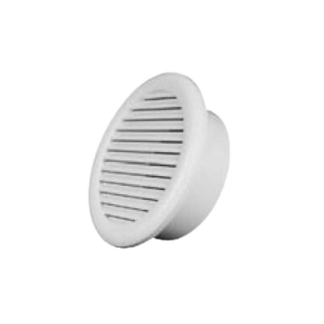 Rundt gitter i plast